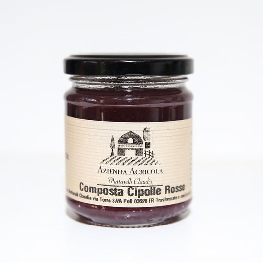 Marmellata di cipolla rossa 180g